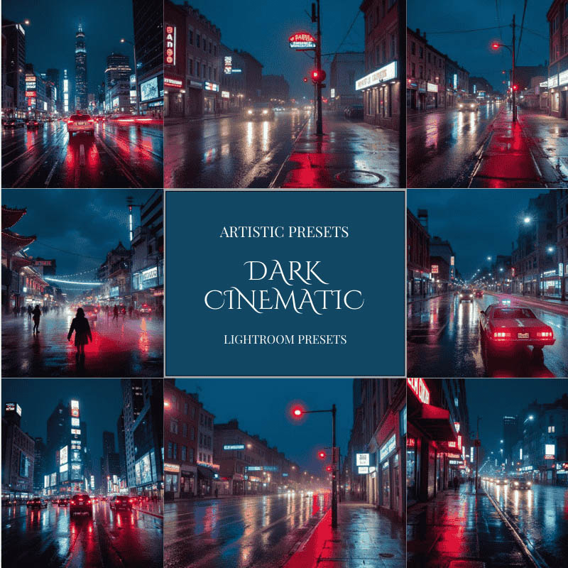 Dark Cinematic Lightroom Presets